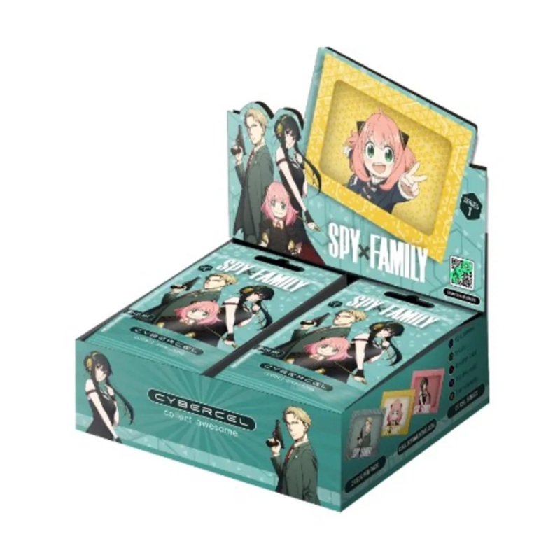 Cybercel Spy X Family Trading Cards Box (20 Packs)