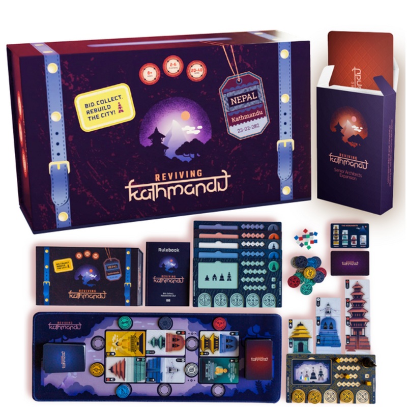 Reviving Kathmandu Deluxe + Expansion (Kickstarter)