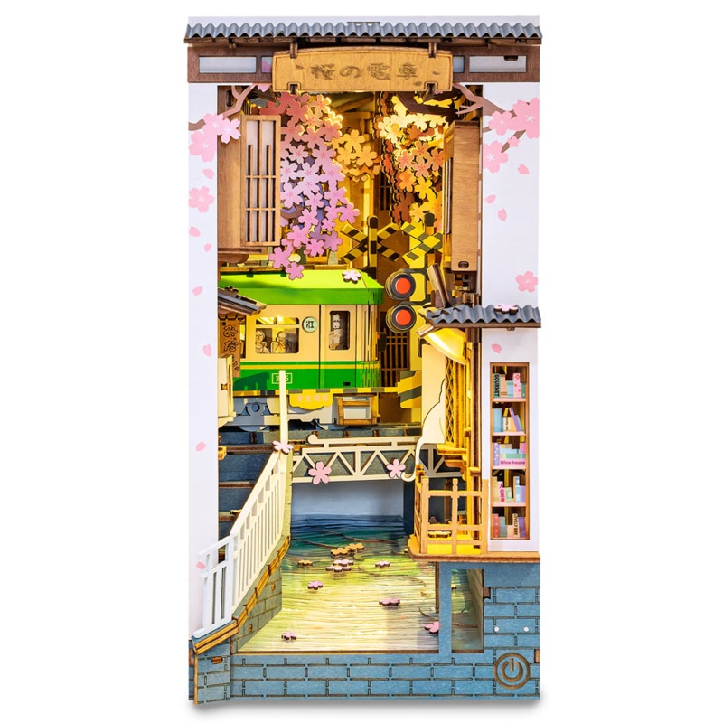 Sakrua Tram (Densya) - 3D Miniature Scene