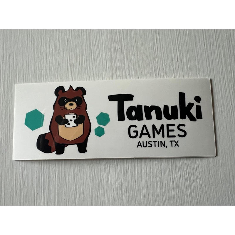 Tanuki Merch - Tanuki Logo Sticker