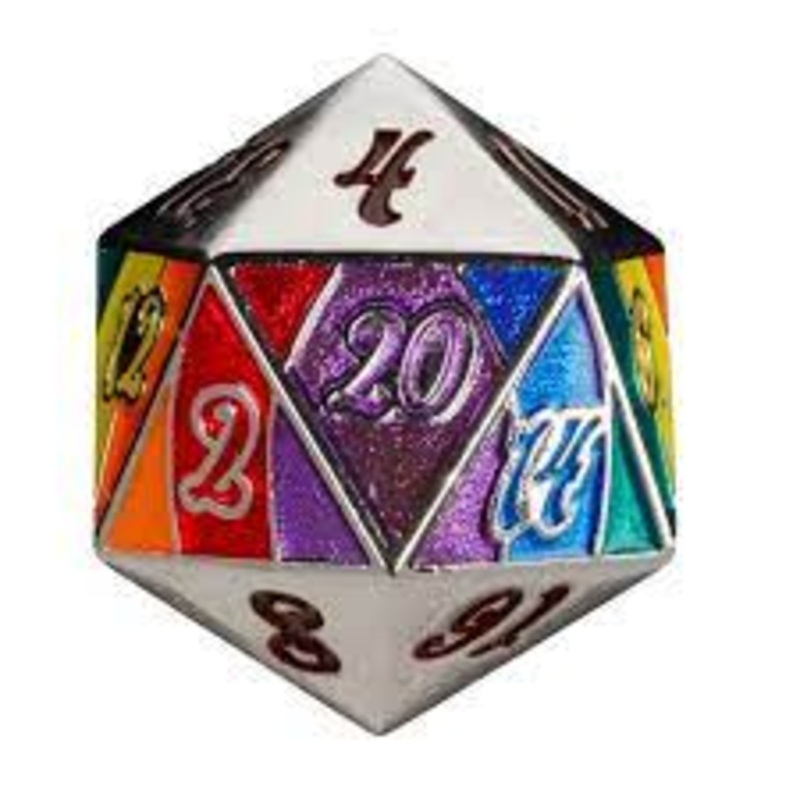 Die Hard Dice D20 25mm - Rainbow Pride