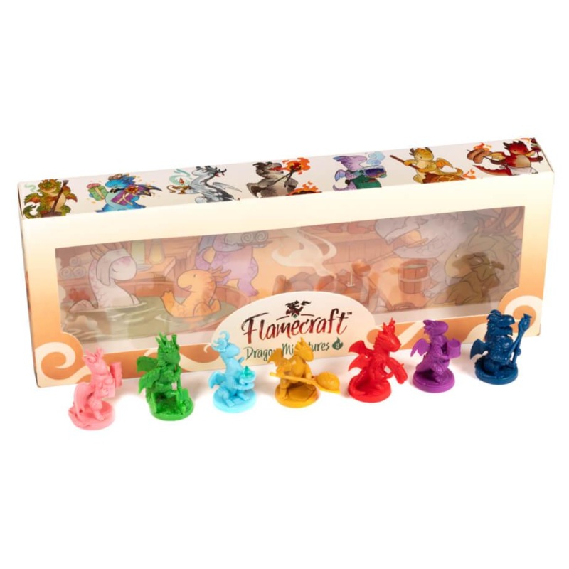 Flamecraft: Deluxe Components - Dragon Miniatures