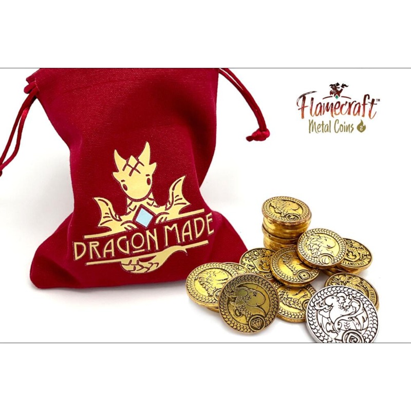Flamecraft: Deluxe Components - Metal Coins
