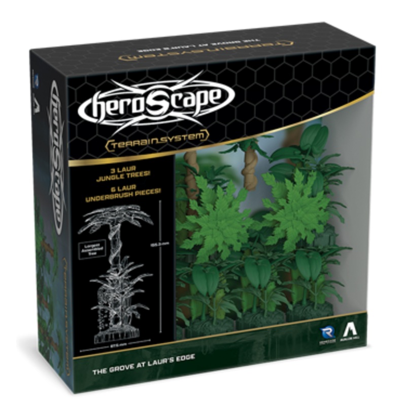 Heroscape: Terrain Expansion - The Grove at Laur's Edge - Wave 1