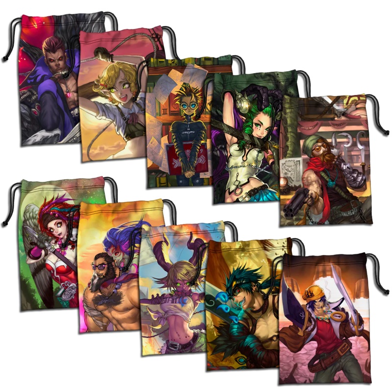 Middara: Adventurer Tuckbags (Set of 10)