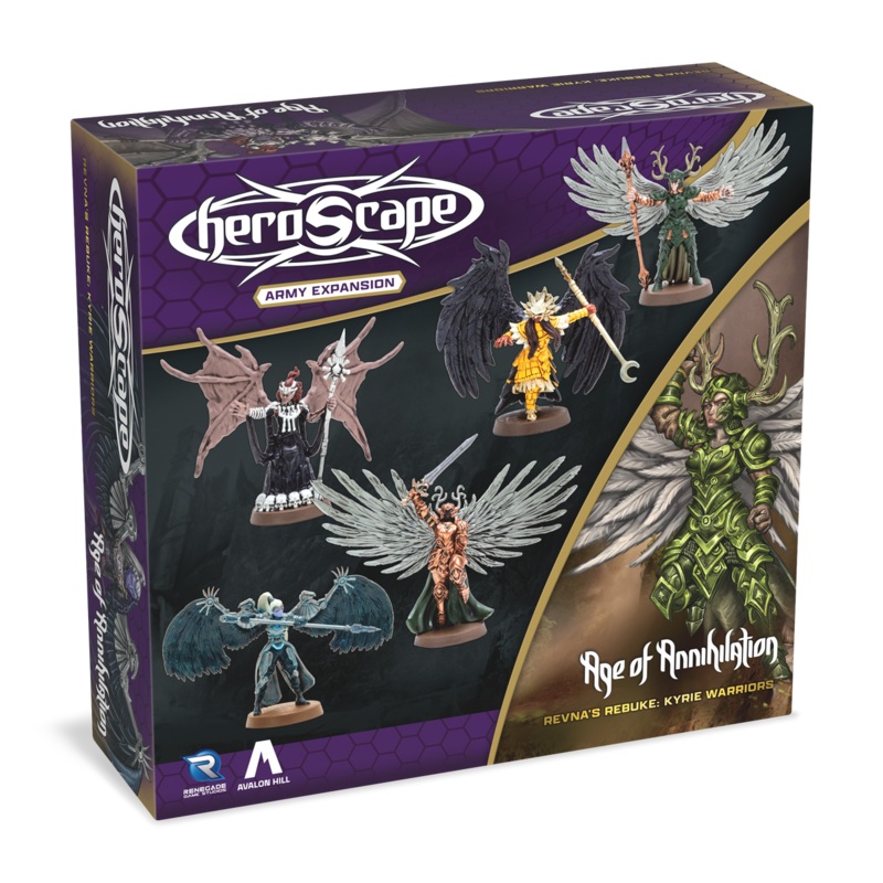Heroscape: Revna's Rebuke: Kyrie Warriors Army Expansion - Wave 2