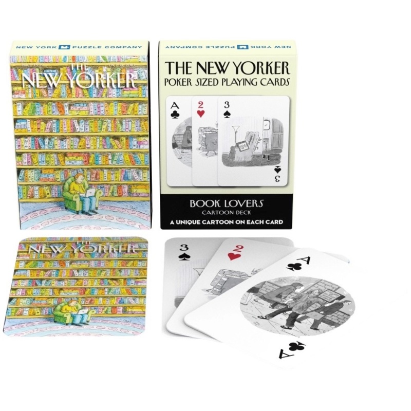 Playing Cards - Book Lover Cartoons