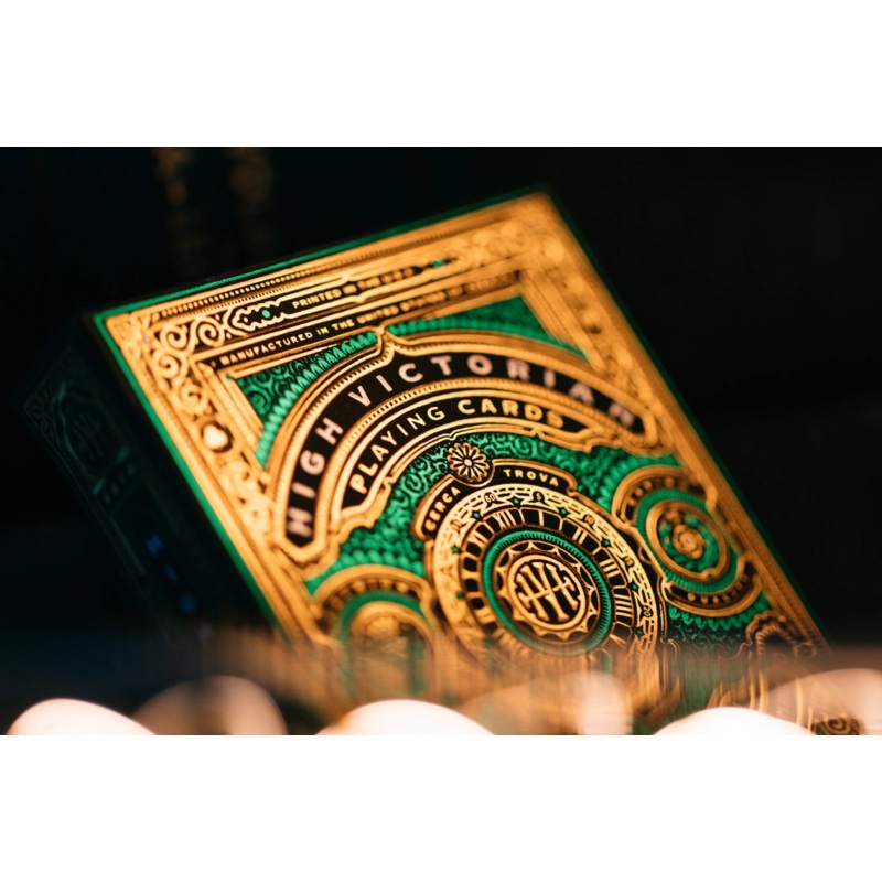 Theory 11 Playing Cards: High Victorian - Green