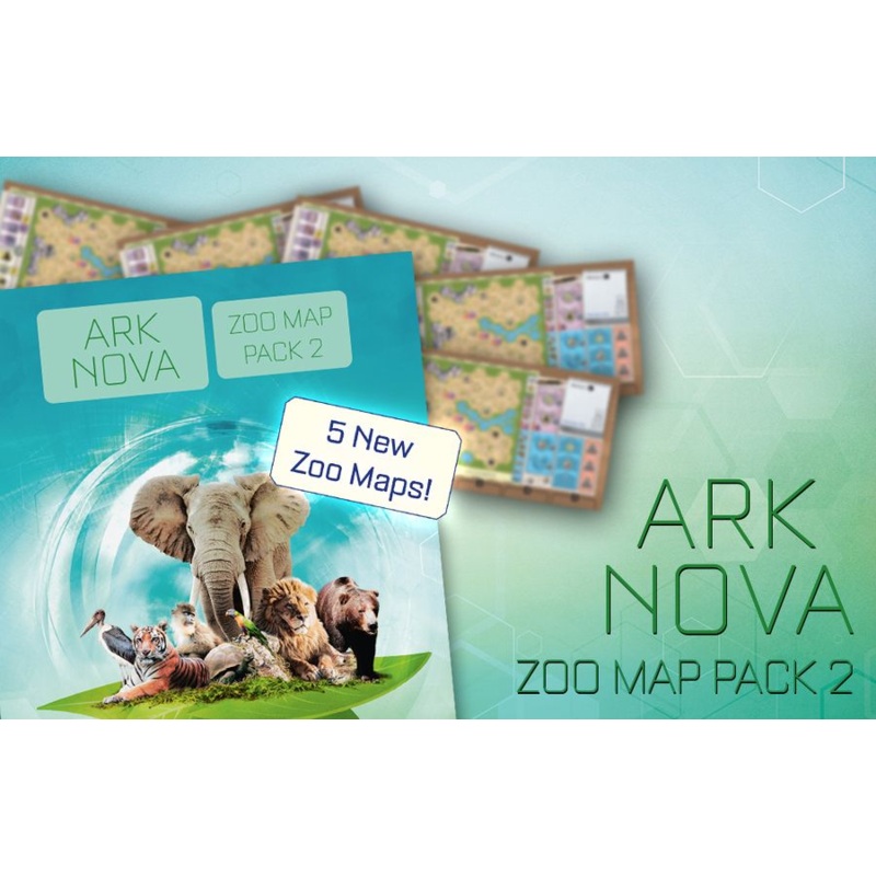 Ark Nova: Zoo Map Pack 2 Expansion
