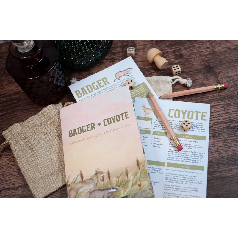 Badger + Coyote 2E RPG - Starter Set