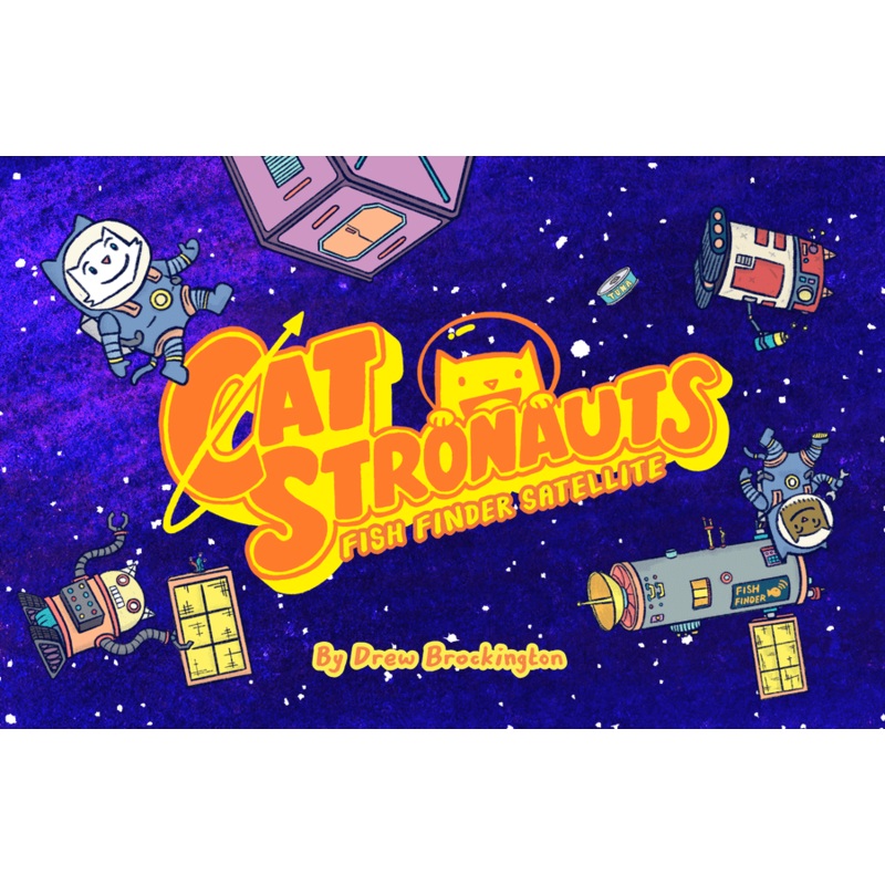 Catstronauts: The Board Game - Fish Finder Satellite Expansion