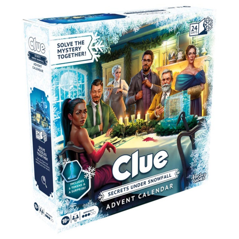 Clue Advent Calendar - Secrets Under Snowfall