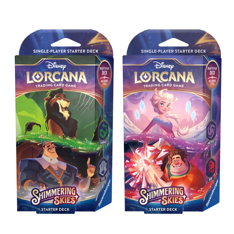 Disney Lorcana TCG: Shimmering Skies Starter Deck