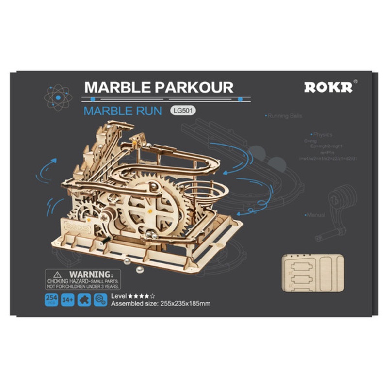 Marble Parkour - 3D Miniature Scene
