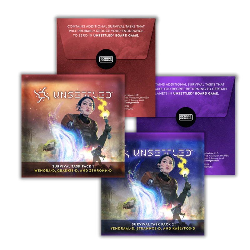 Unsettled Survival Task Pack 1 & 2