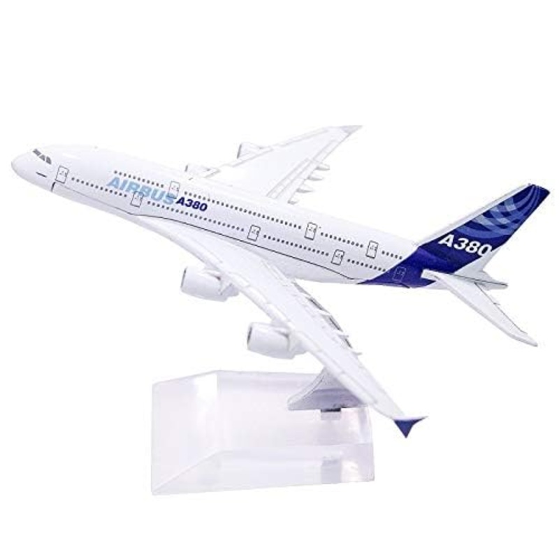 Collectible 1:400 Scale Aircraft Model Airplane   Airbus A380 (16 cm)