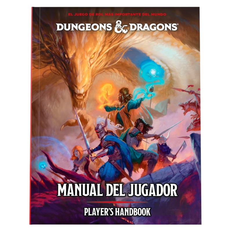 Dungeons and Dragons 5e: Player's Handbook 2024 (Spanish Language) Manual Del Jugador