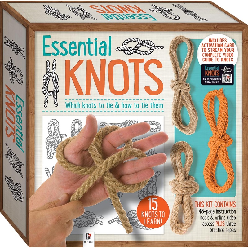 Essential Knots Kit - 15 the best knots