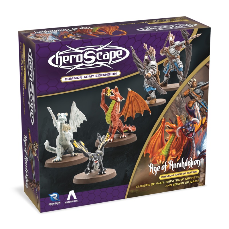 Heroscape: Greatbow Archers & Scions of Icaria Common Army Expansion Painted Edition - Wave 7