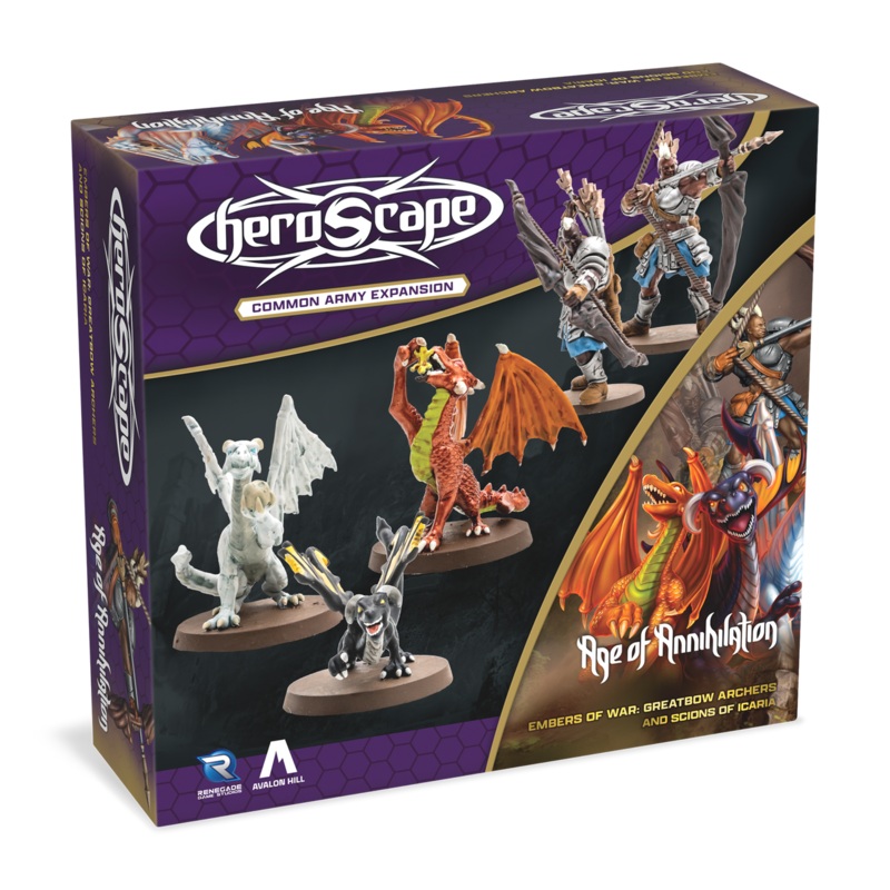 Heroscape: Greatbow Archers & Scions of Icaria Common Army Expansion - Wave 7
