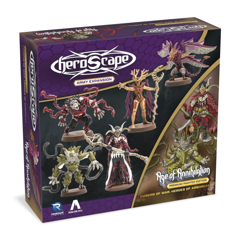 Heroscape: Heroes of Arboreas Army Expansion Painted Edition - Wave 7