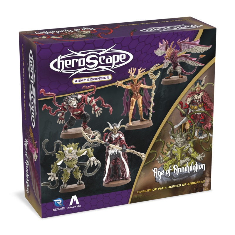 Heroscape: Heroes of Arboreas Army Expansion - Wave 7
