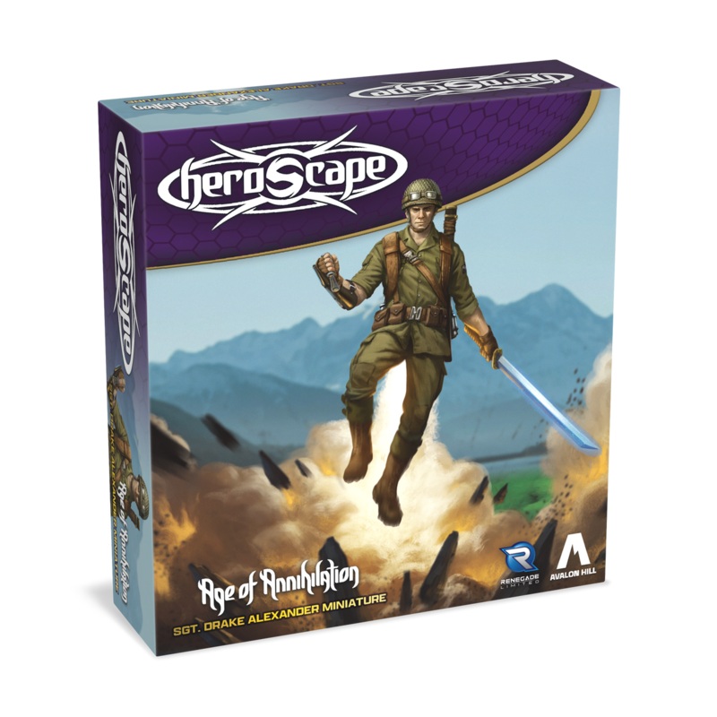 Heroscape: Sgt. Drake Alexander Miniature Promo