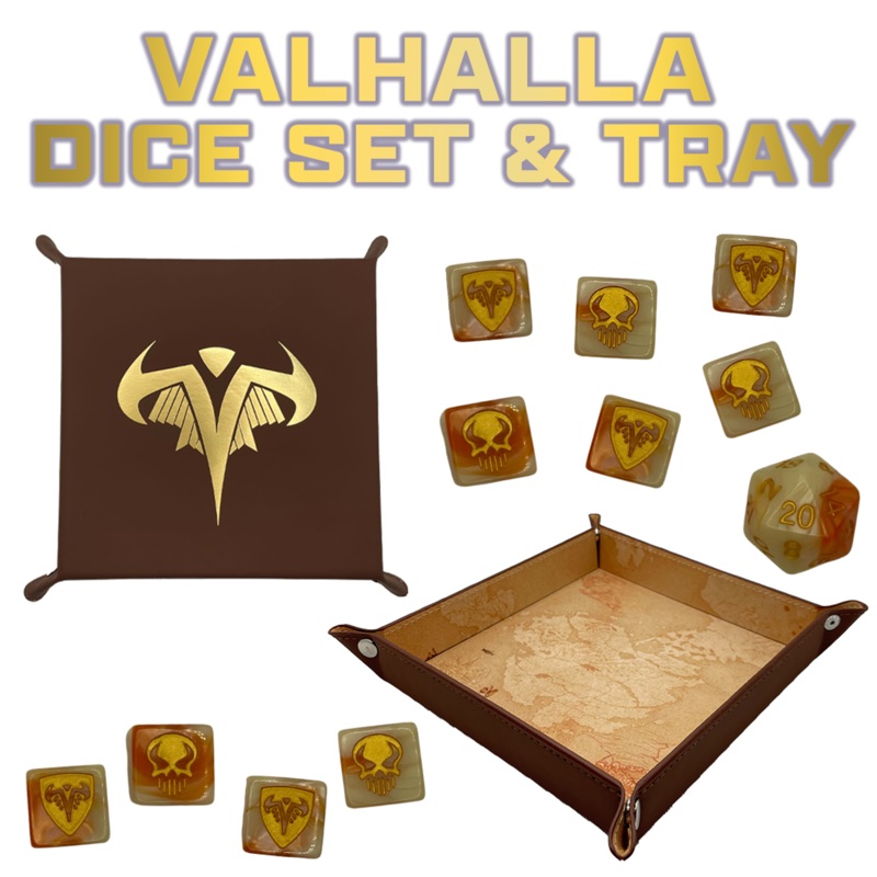 Heroscape: Valhalla Dice & Tray Set - Wave 7