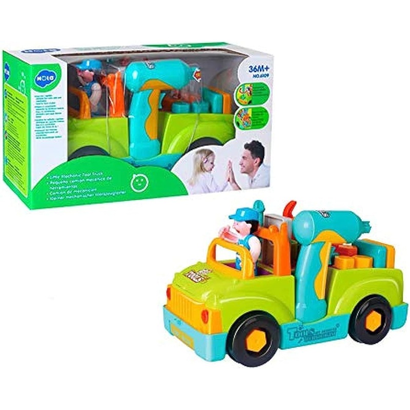 Hola 6109 Little Mechanic Tool Truck Toy for Boys
