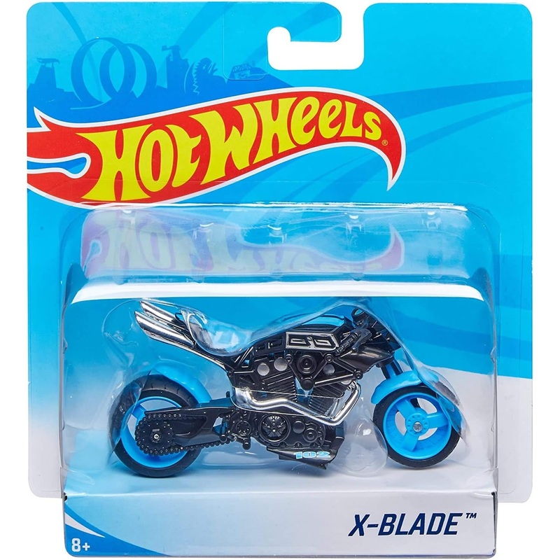Hot Wheels CBR11 Motorcycle 1:18 X-Blade Blue