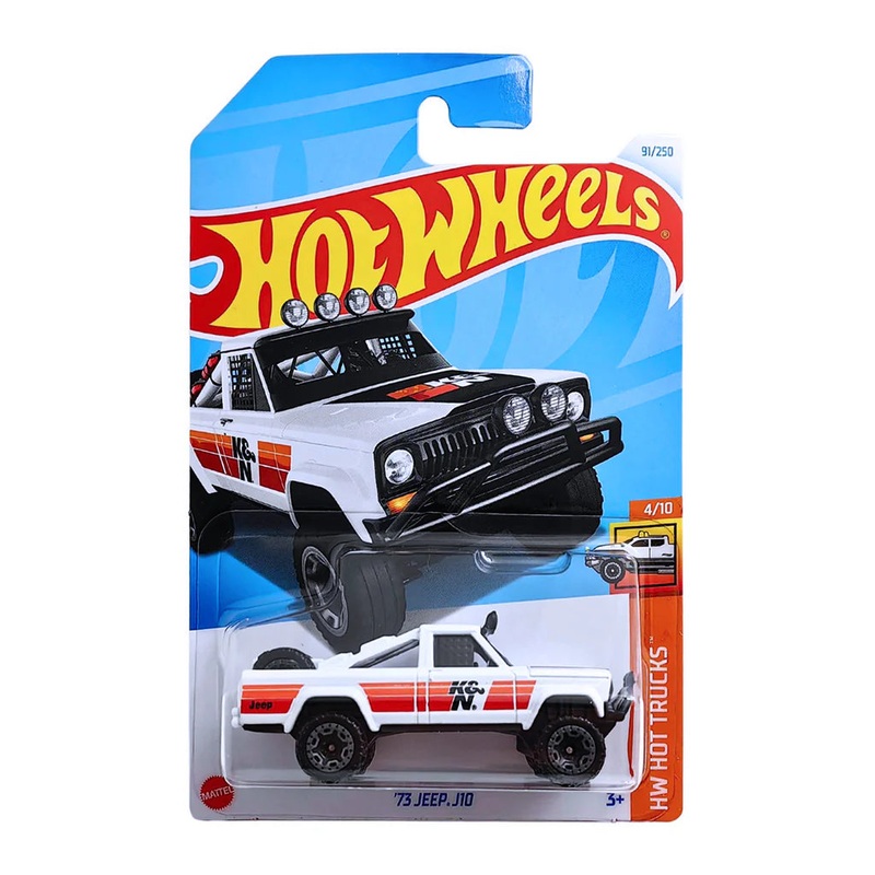 Hot Wheels HW Hot Trucks 73 Jeep J10 Roars into Action