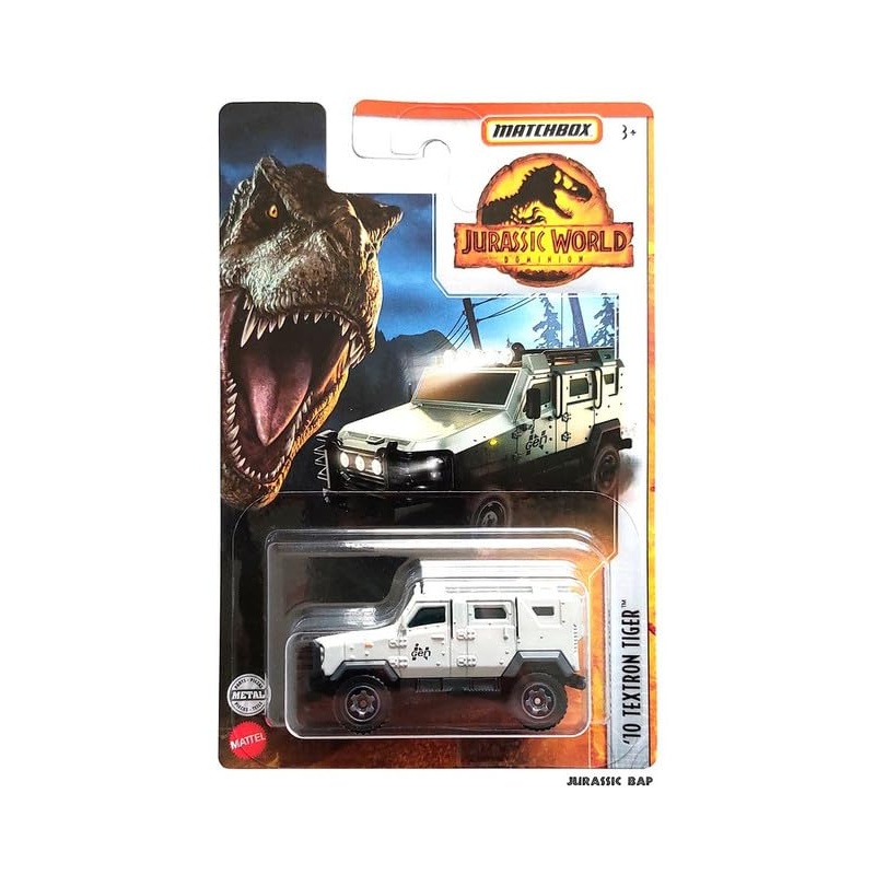 Matchbox Jurassic World Dominion '10 Textron Tiger