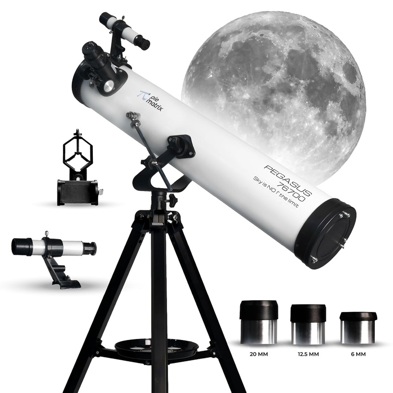 Pegasus 76700 HD Telescope  Explore Moon, Planets & Deep Space in Ultra Clarity
