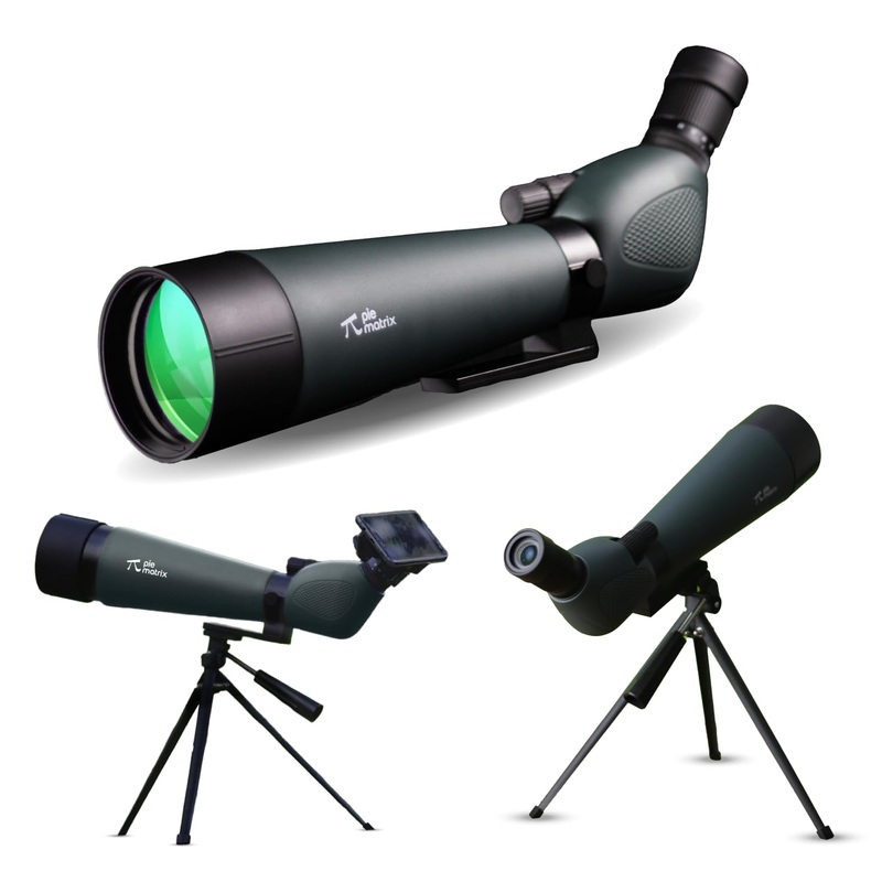 Sight Master 20-60x80 HD Spotting Scope  Zoom, Shoot & Explore Nature in Ultra Clarity
