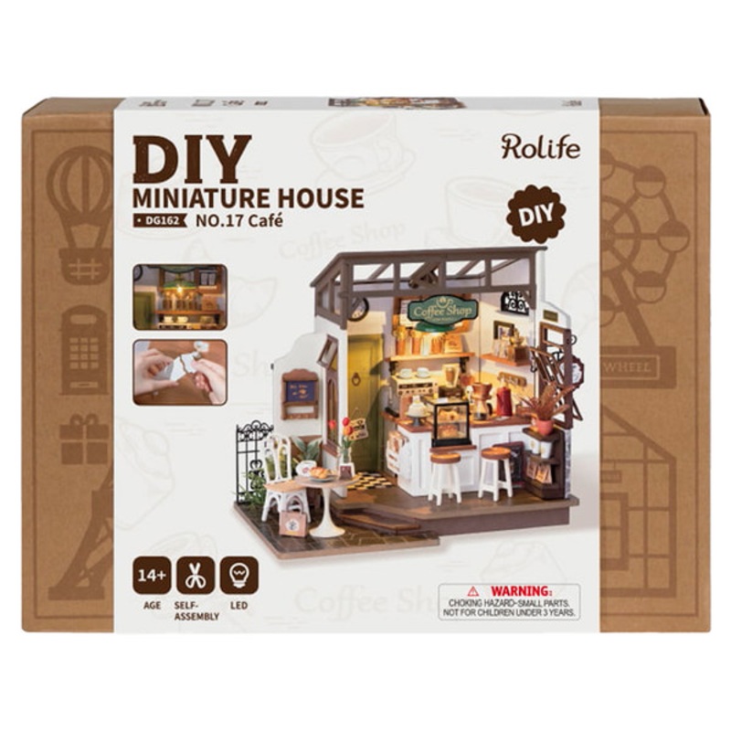 Slow Life Cafe - 3D Miniature Scene