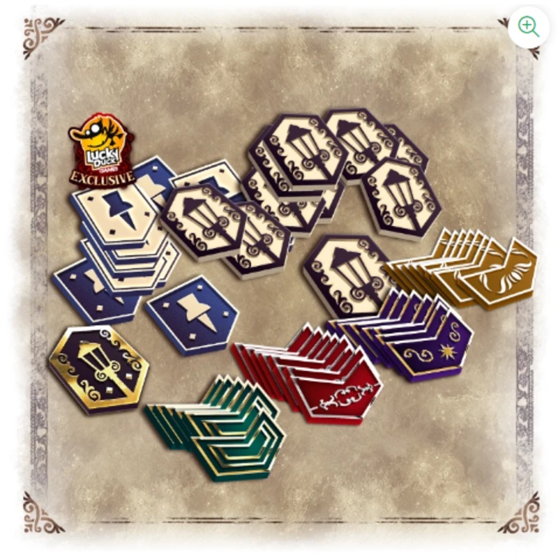 The Dark Quarter - Deluxe Plastic Tokens