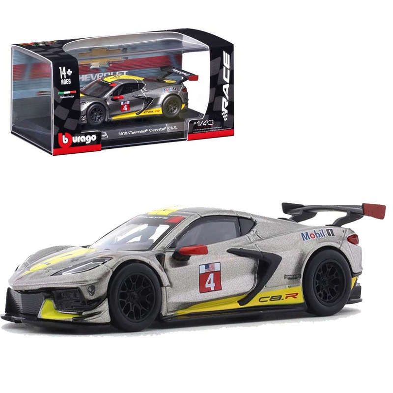 2020 Chevrolet Corvette C8 R 1:43 Bburago Signature licensed diecast scale model car