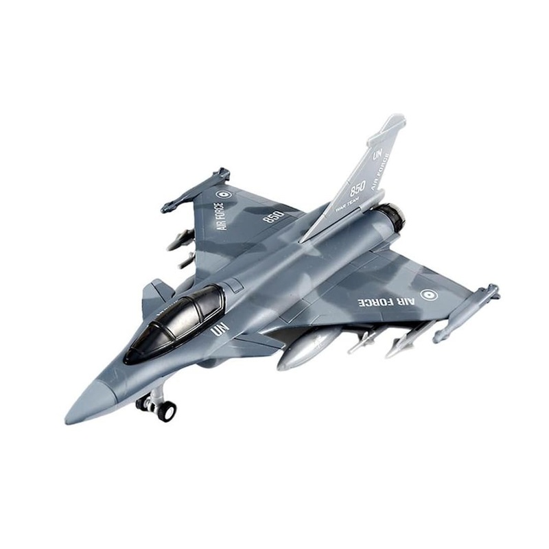 Airplane 1:50, Fighter Aeroplane Toy Faithful with Many Details l Set with Basic Accessories - Colours May Assorted 1 Piece