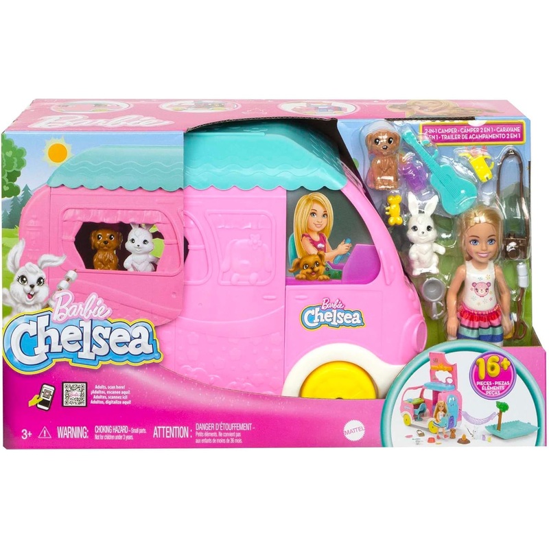 Barbie Club Chelsea Camper Dollhouse playset - HNH90