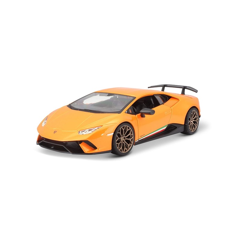 Bburago Lamborghini Huracan Performante, Die Cast, 1: 24 Scale (Metallic Orange)