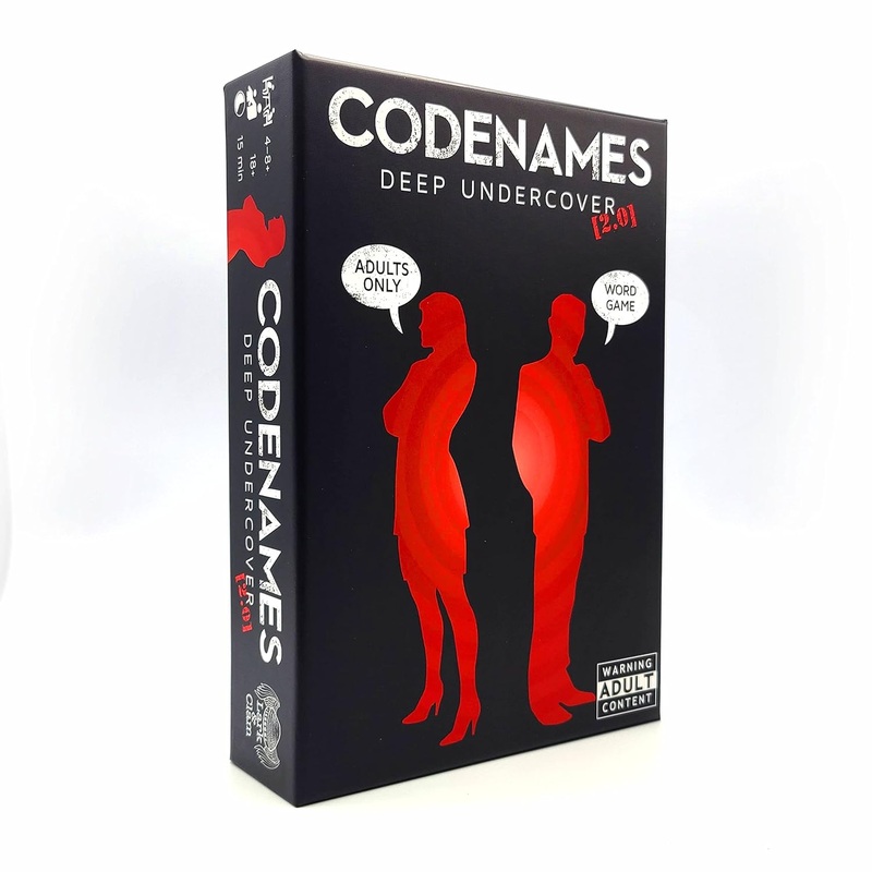 Codenames Deep Undercover 2.0 Board Game