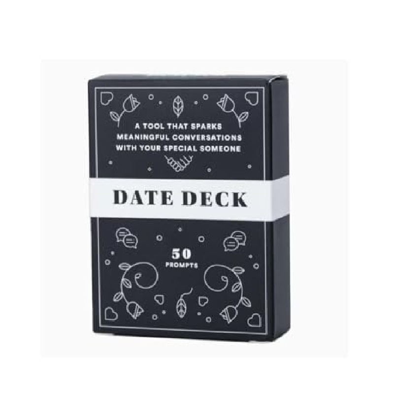 Date Deck: Ignite Meaningful Conversations & Connection (50 Prompts) Age 18+