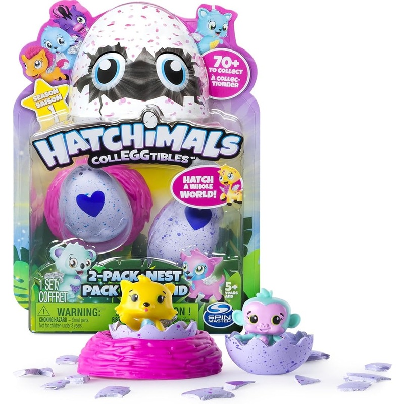 Hatchimals Colleggtibles, pack of 2 Eggs- Surprize Collectibles for kids