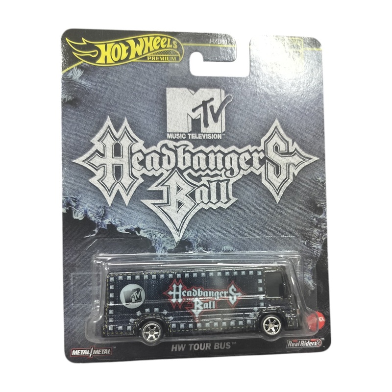 Hot Wheels HW TOUR BUS  HEADBANGERS BALL 1:64 Scale Die-Cast Vehicle