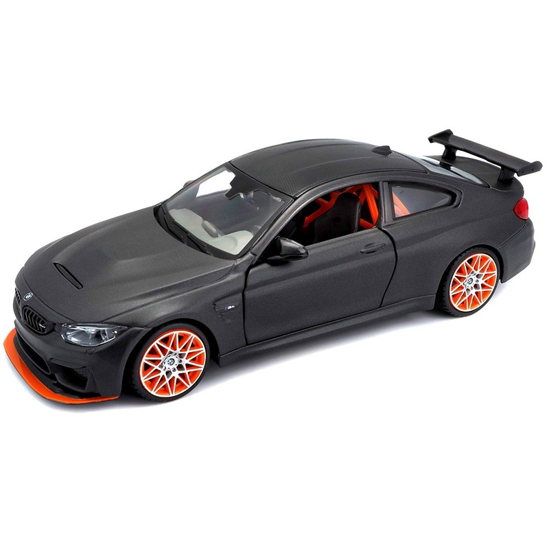 Maisto Metal 1/24 Scale Compatible with BMW M4 GTS, Pack of 1, Matte Grey