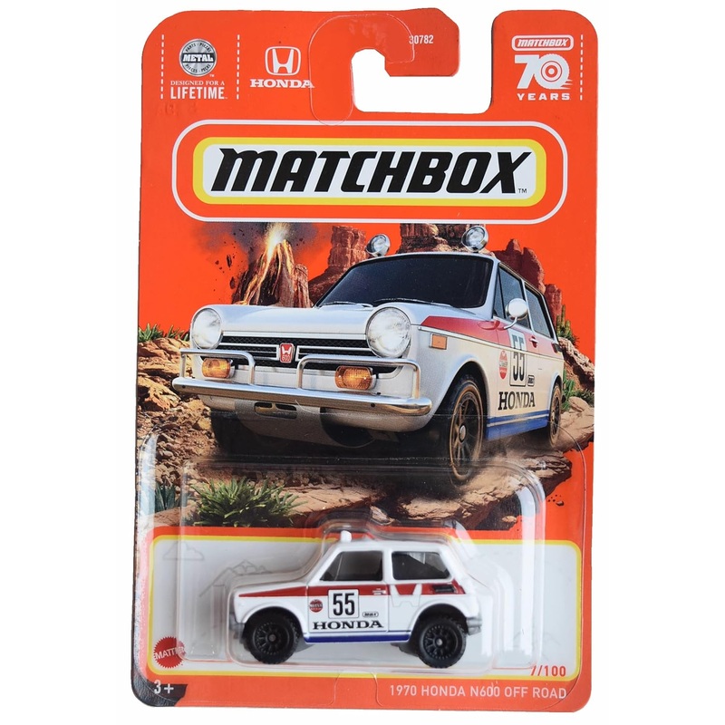 Matchbox 1970 Honda N600 Off Road, White