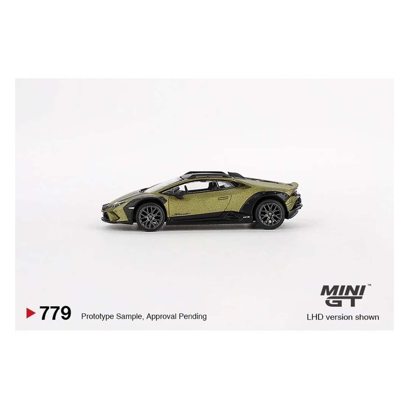 Mini GT Die Cast Collectrors Model Cars: (Lambo'Rghini Hura'can Sterrato Verda GEA Matt)