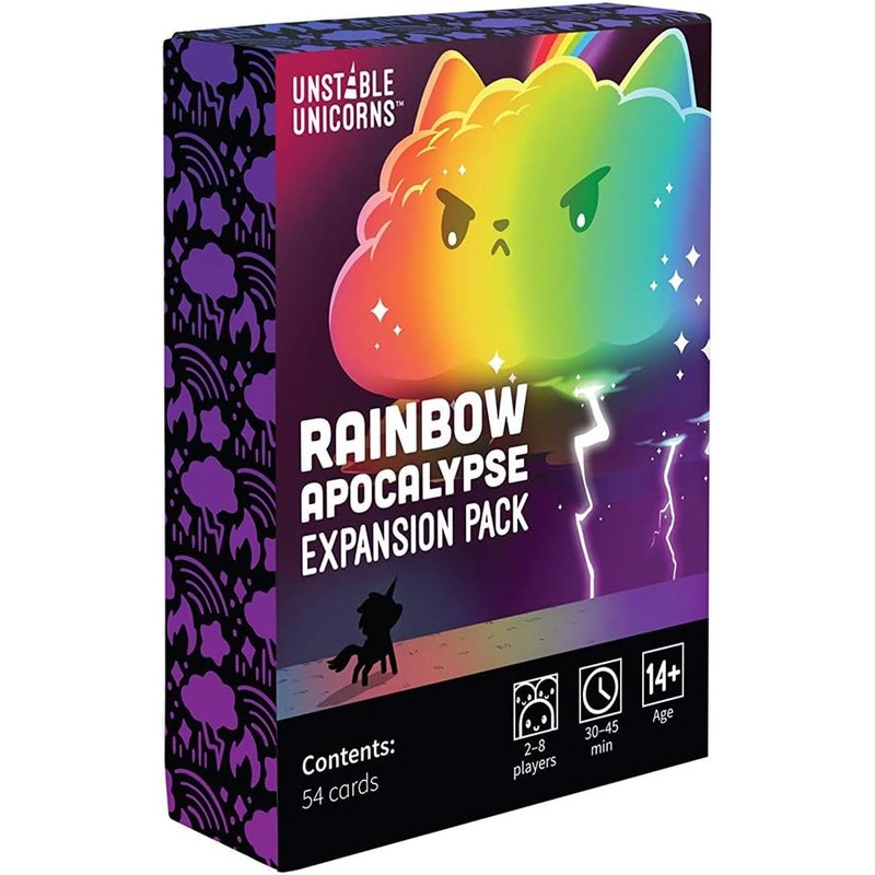 Unstable Unicorns Rainbow Apocalypse Expansion Board Game