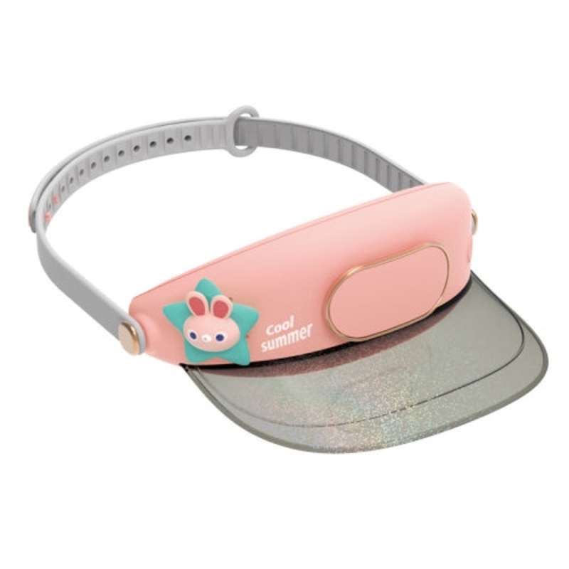 Bladeless Fan Hat  Cool, Cute & USB Powered - Star Rabbit