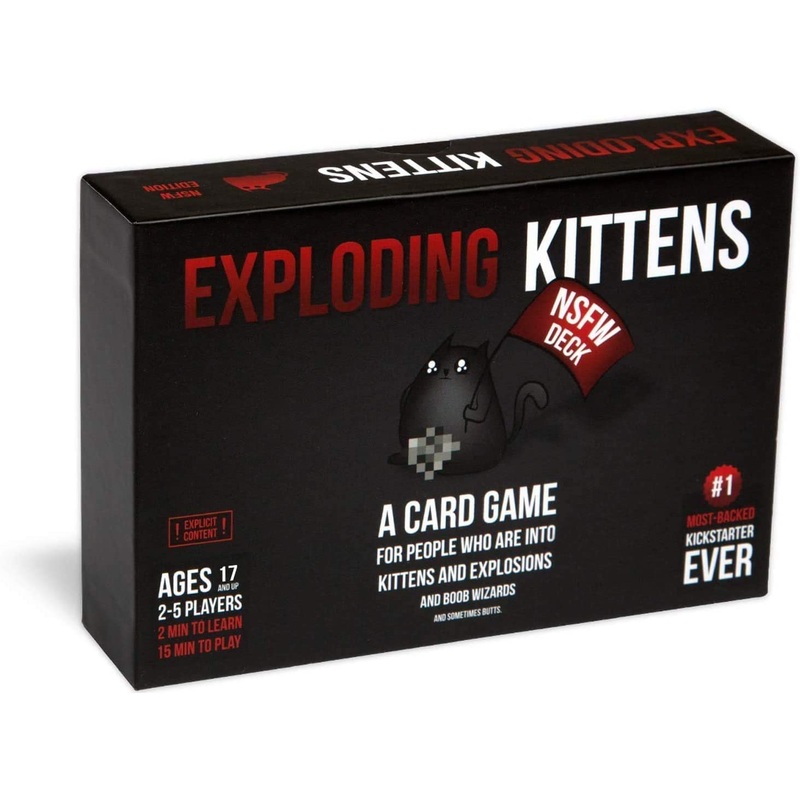 Exploding Kittens Black Card Board Game